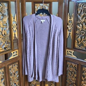 Sonoma Sparkle Knit Cardigan Size M